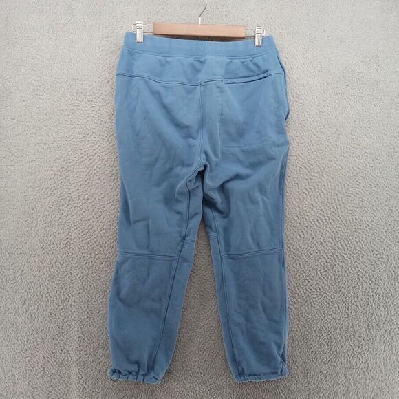 Lululemon Pants Mens Medium Blue French‎ Terry Joggers Adjustable Cuffs LM5AJDS - Picture 8 of 10